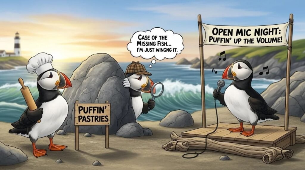 romantic-puffin-puns