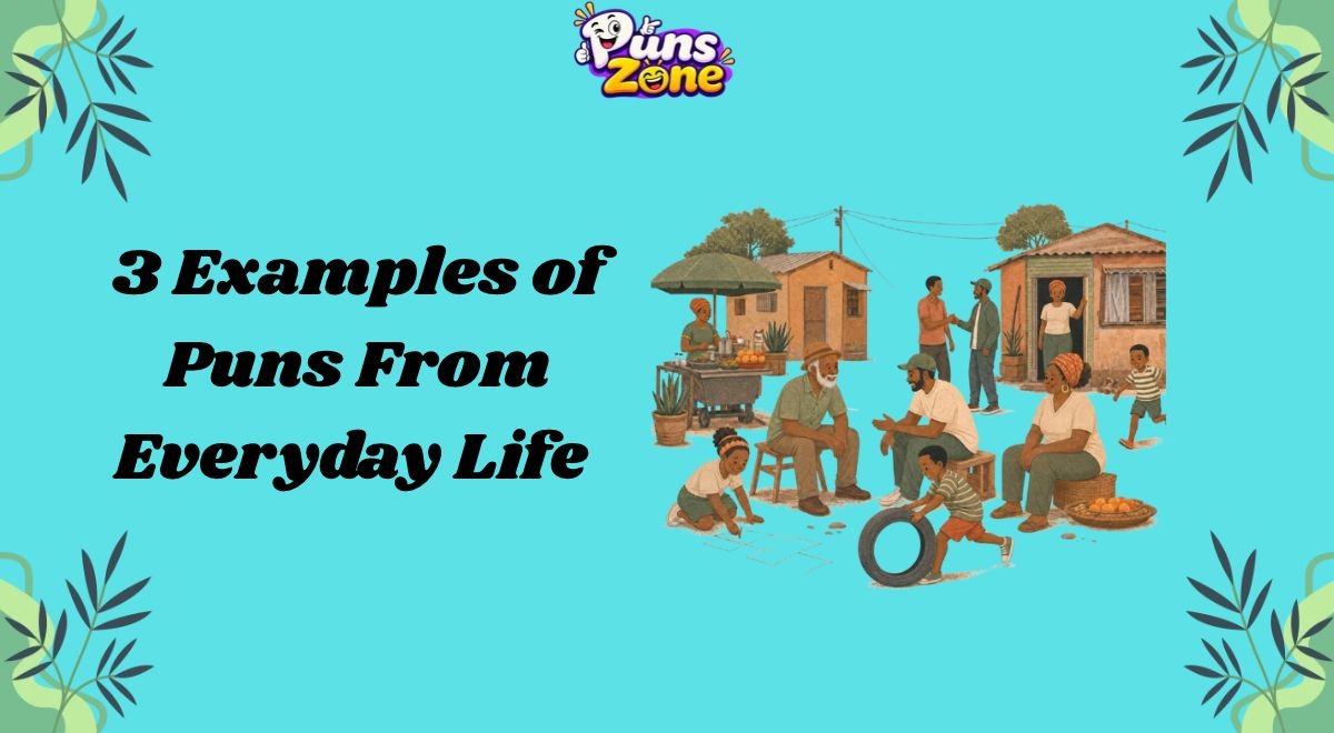 3 Examples of Puns From Everyday Life