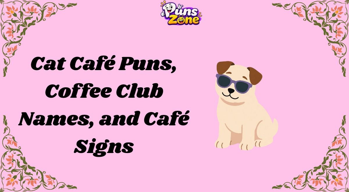 Funny Cat Puns