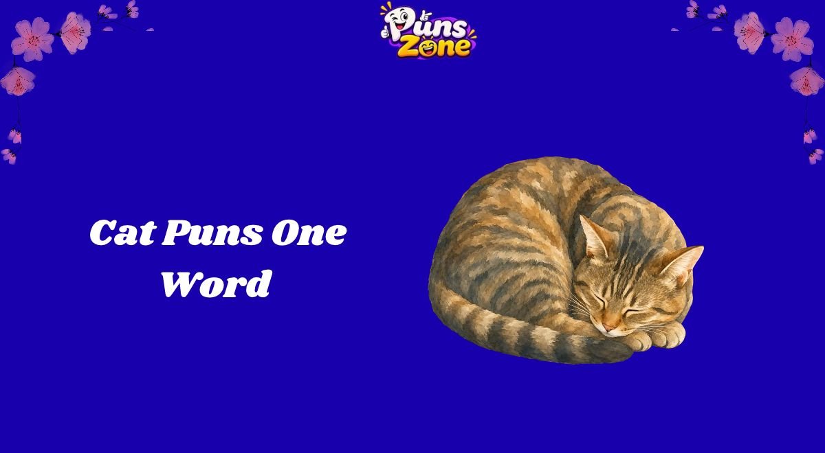 181+ Cat Puns One Word That Are Purrfectly Funny in 2026 🐱