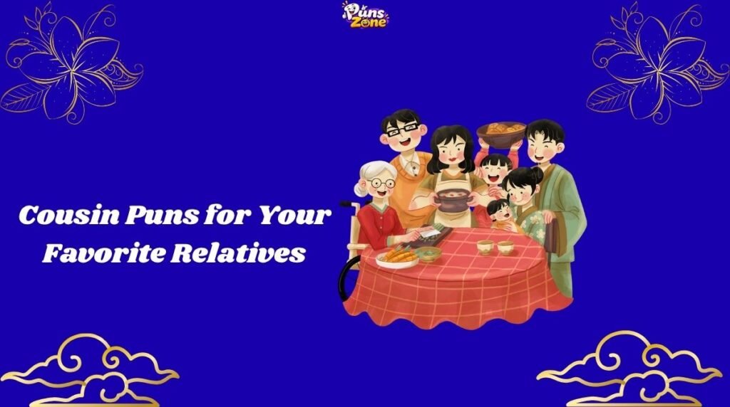 Cousin Puns for Your Favorite Relatives