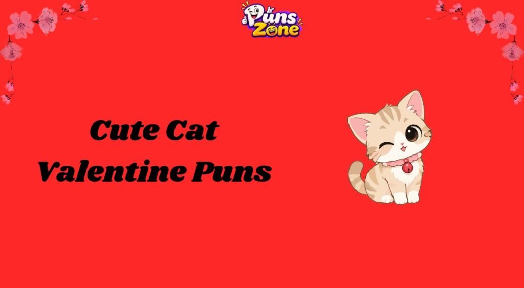 Cute Cat Valentine Puns